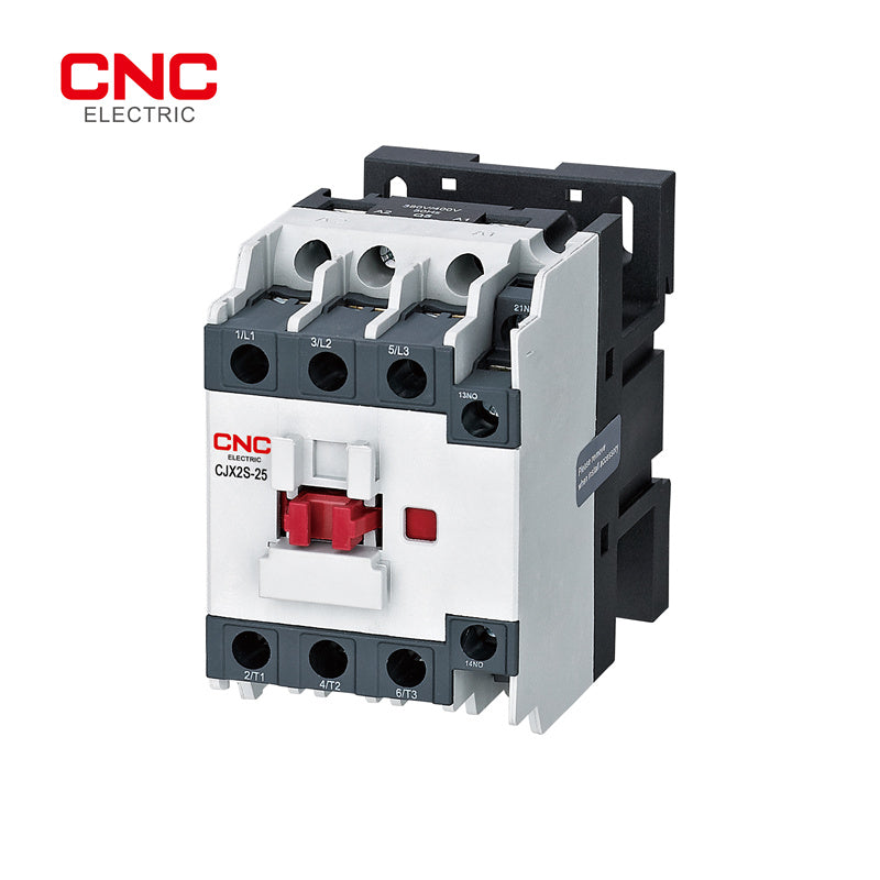 Contactor tripolar CNC CJX2s 9 a 32 A bobina 110 o 220 V CA — imagen ilustrativa de la serie