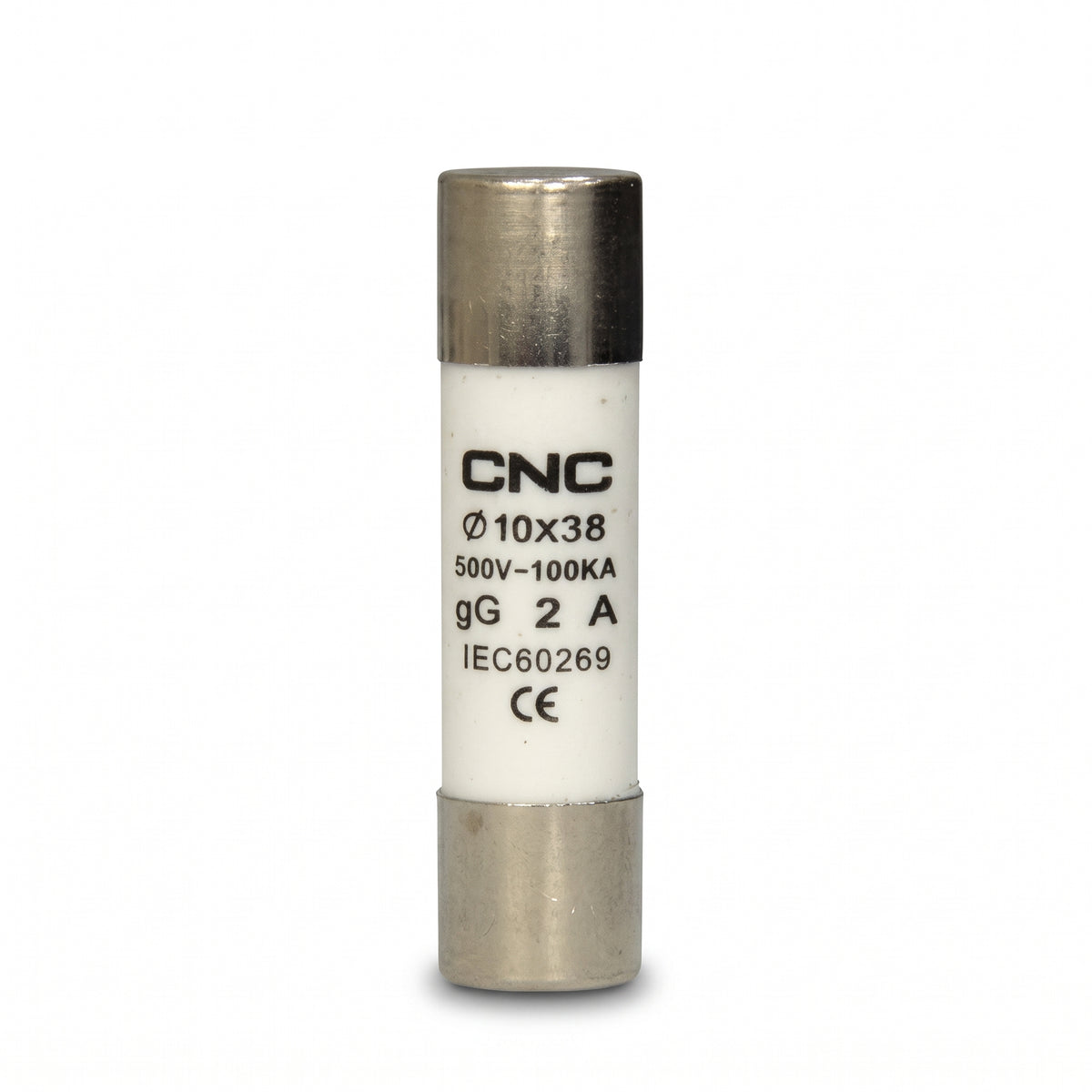 Fusible cilíndrico CNC; imagen ilustrativa, corriente según variante