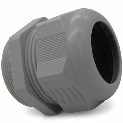 Prensaestopa CNC gris; imagen ilustrativa